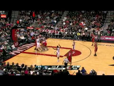 New Jersey Nets 89 – Portland Trail Blazers 96