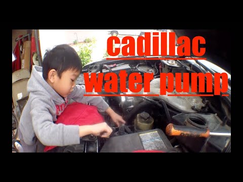 How to replace water pump 2004 Cadillac CTS