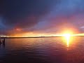 Sunsets over Lake Ypacarai San Bernardino, Paraguay