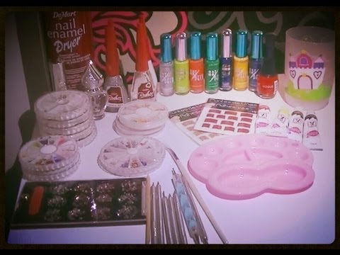 decorar uñas - las herramientas y materiales que yo utilizo para las decoraciones//////DENLE LIKE//////MANITA ARRIBA/////SUSCRIBIROSSSSSSS///////GRACIAS.