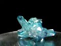 Aqua Aura Quartz Crystal Cluster