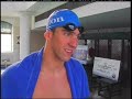 Michael Phelps swims final lap in \ Michael Phelps swims final lap in \