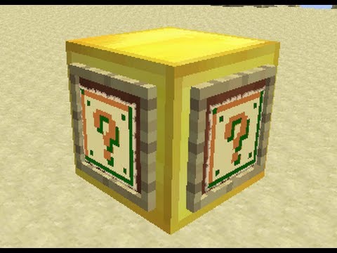 Mario ?-Boxes -- Minecraft Mapmaking Tutorial