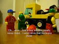 The fork-lift truck accident. A stop motion movie