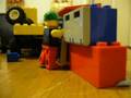 The fork-lift truck accident. A stop motion movie