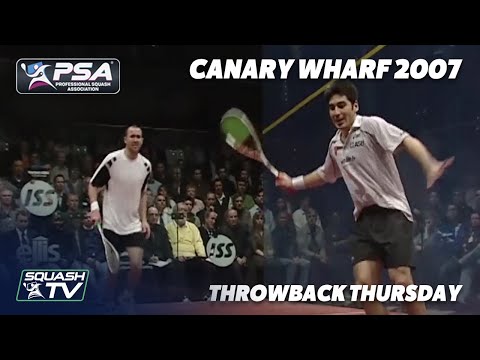 Squash: #ThrowbackThursday - Lincou v White - 2007 Canary Wharf Semi Final - Extended Highlights