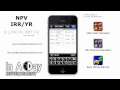 Advanced TVM Function: NPV IRR/YR - 10bii Cash Calculator