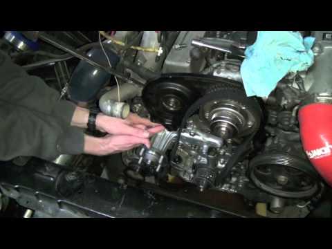 how to replace timing belt evo ix
