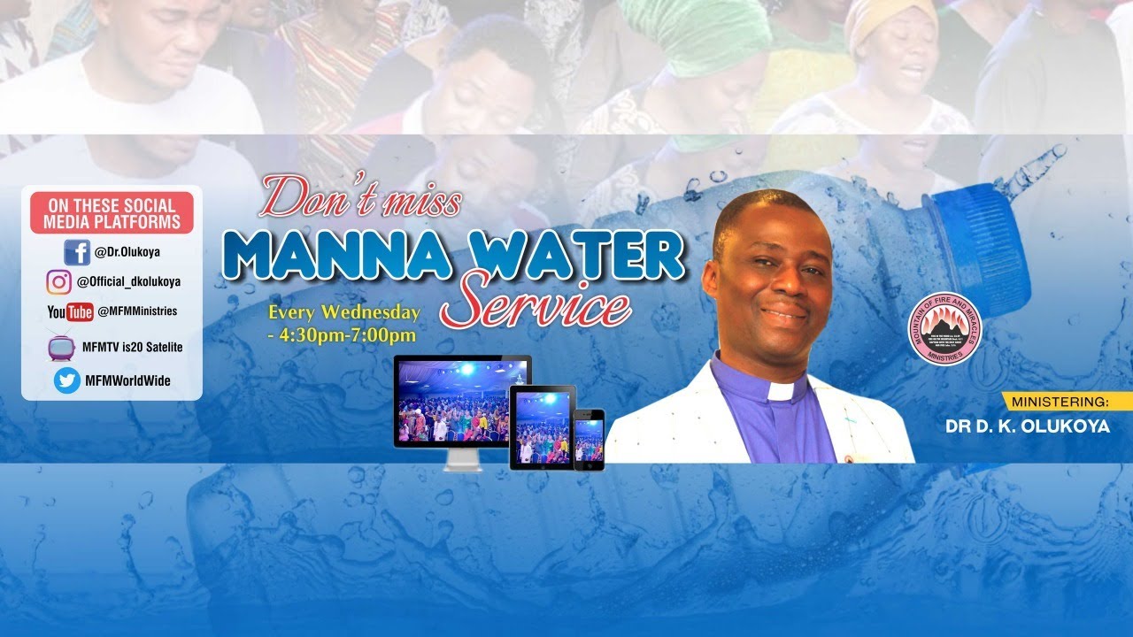 MFM Manna Water Service 6th January 2021 With Pastor D. K. Olukoya