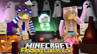 Minecraft Royal Family : FINDING LUNAS SECRET LAIR! w/Little Kelly & Little Carly