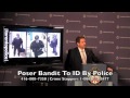 Police request assistance with robbery/impersonation investigation, Security camera images of suspect released Broadcast time: 10:47 Thursday, May 17, 2012 Hold Up Squad 416-808-7350 The Toronto Police Service would like to make the public aware of a robbery/impersonation investigation. It is reported that: - on Saturday, December 31, 2011, a man walked into a department store on St. Clair Avenue West, fully dressed as a Brinks armoured guard, including a firearm, and advised an employee he was there for the money pick up - the employee asked for his identification but he was unable to provide any and he left the store It is reported alleged that: - on Saturday, February 18, 2012, the same man as in the previous incident, again in a full Brinks armoured guard uniform, including a firearm, walked into a supermarket on Birchmount Road - he approached the manager regarding a money pick up and was given a bag containing a quantity of cash - the man fled the store through the front doors The suspect is described as white, 30-35, 5'8