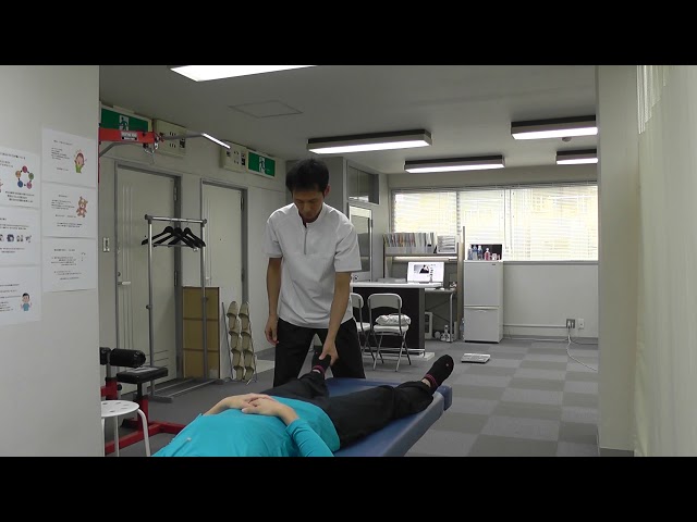 【施術動画】産後の腰痛　１　足から全身を調整する　さとう式リンパケア