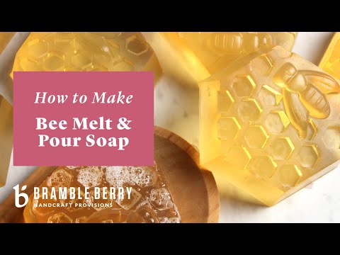 SFIC Honey Melt And Pour Soap Base - 1 lb