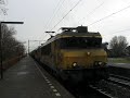 Mixed freight train in the rain March/7/2007