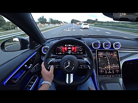 The New Mercedes C Class 2022 Test Drive
