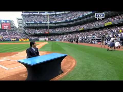 Yankees - Hideki Matsui returns to Yankee Stadium to retire as a Yankee and is honored by the fans and the club for his time with the team.