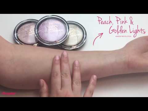 Makeup Revolution Makeup Revolution Highlighters Golden Lights Makeup Revolution Makeup Revolution Highlighters Golden Lights