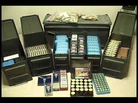 how to properly store ammo