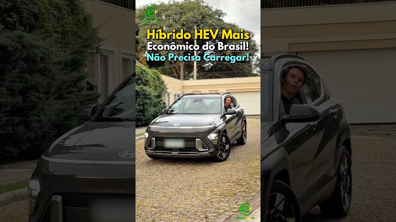 Híbrido HEV Mais Econômico de Todos! Chegando a mais de 18,4 km/L.⚡