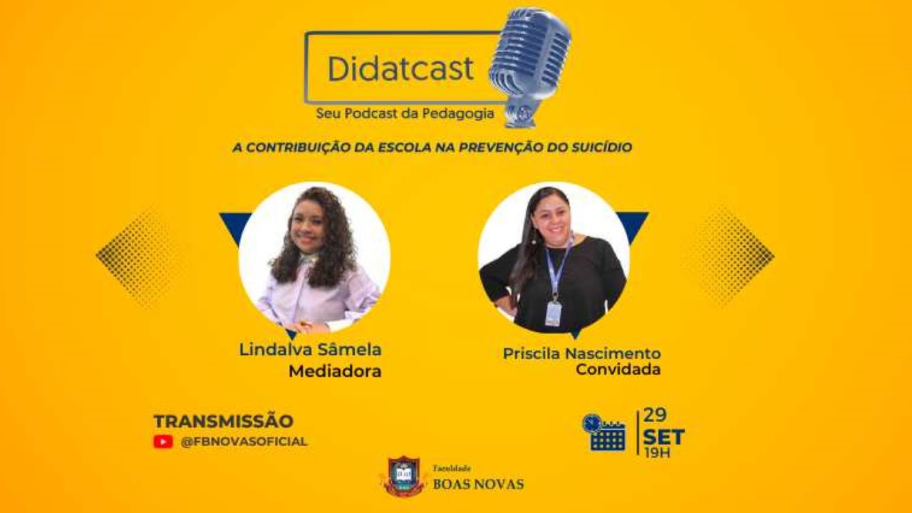 Didatcast - A contribuição da escola na prevenção do suicídio
