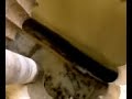 Hueco realizado con taladros