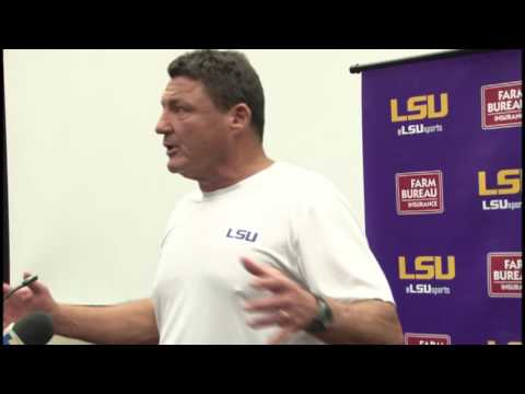 Video: Ed Orgeron's Post-Practice Press Conference On Thursday 9/29
