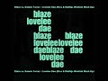 blaze vs  dennis ferrer   lovelee dae  riso   mw mash up 