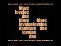 blaze vs  dennis ferrer   lovelee dae  riso   mw mash up 