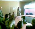 Telepresence demo in Cisco offices Milan