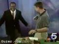 Killer snake attacks newsman