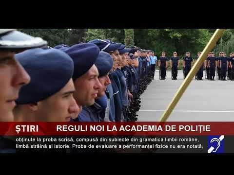 Reguli noi la Academia de Poliție