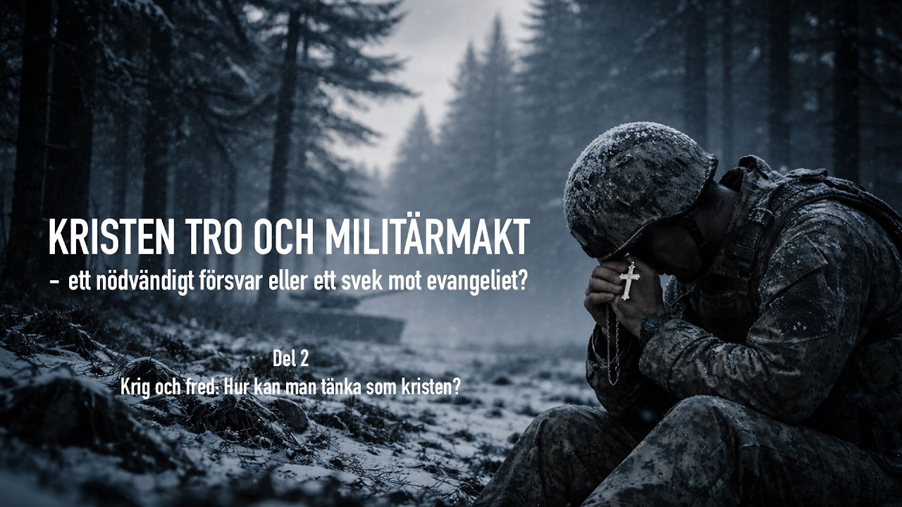 Kristen tro och militärmakt – Del 2 – Krig och fred: Hur kan man tänka som kristen?