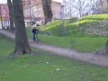 hopp �ver burkar
