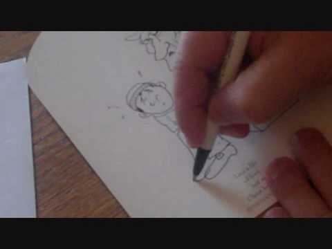 how to draw ebenezer scrooge