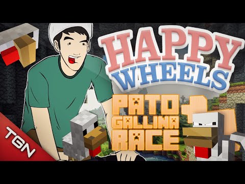Happy Wheels: PATO-GALLINA RACE