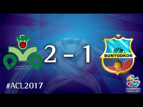 Zobahan vs Bunyodkor (AFC Champions League 2017 : ...