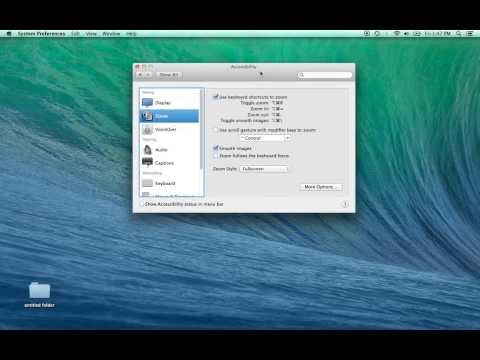 how to zoom out on a mac