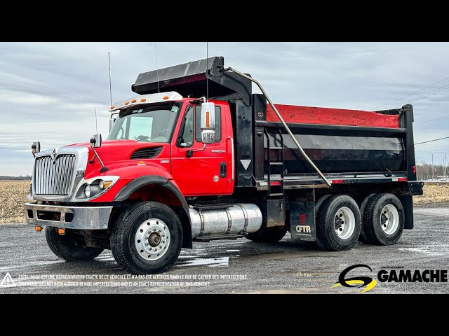 2011 INTERNATIONAL 7500 WORKSTAR BENNE BASCULANTE / CAMION DOMPE in Heavy Trucks in Longueuil / South Shore