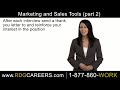 Marketing and Sales Tools Part 2