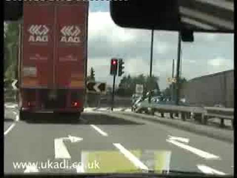 roundabout - This driving instructor video should help you gain confidence in dealing with major roundabouts on dual carriageways for the driving test. For more free onli...