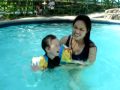Swimming at Asin Hot Springs