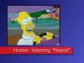 videos de Homer Simpson ama la musica napoletana