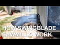 How Peterson Portable Swingblade Sawmills Work