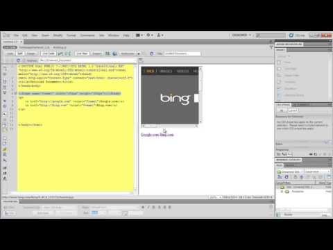 how to define iframe in html