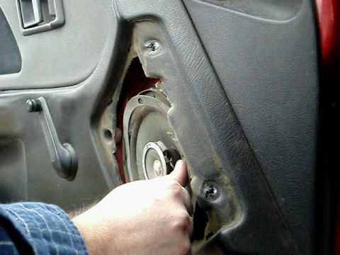 how to remove corsa b door card