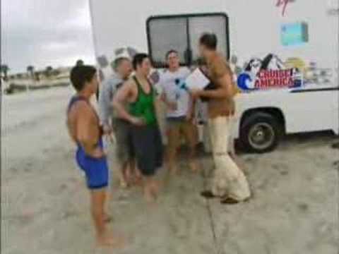 Bruno - Bruno interviews a couple of American gays. More info: Baron Cohen, when interviewed about this sketch on Late Night with Conan O'Brien, revealed that his ca...