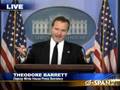 Press Secretary's 'Zumtrel Flooby' Answer Attempt To Evade Question