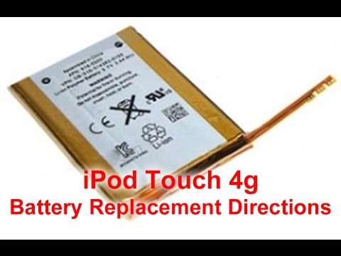 replacement - http://www.directfix.com iPod Touch 4g battery repair, replacement & reassembly video directions. This will step you through the directions on how to repair ...