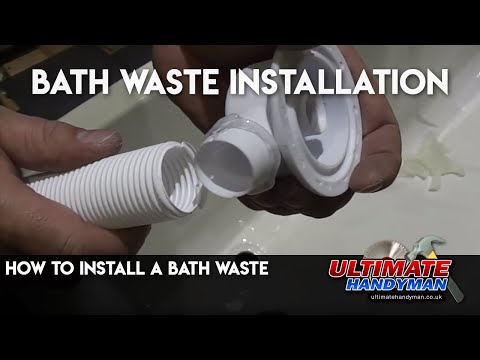 how to fit ideal standard bath panel