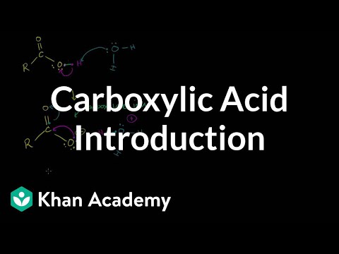 Organic chemistry: Carboxylic acids and derivatives